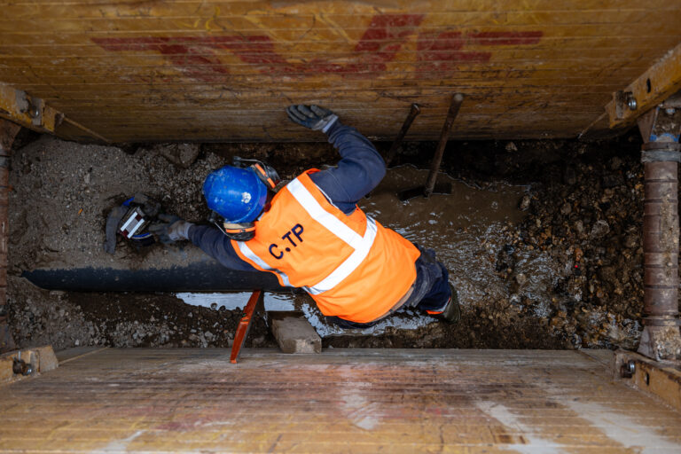 Chantier voirie et VRD — aménagement urbain